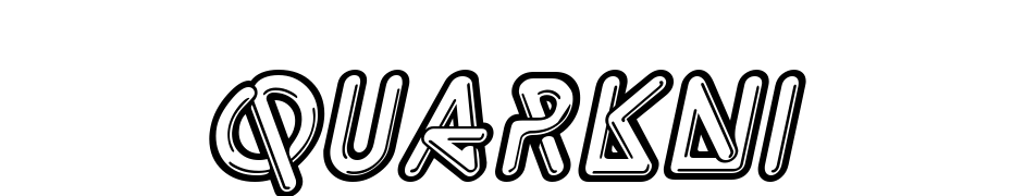 Quark Neon Italic Font Download Free